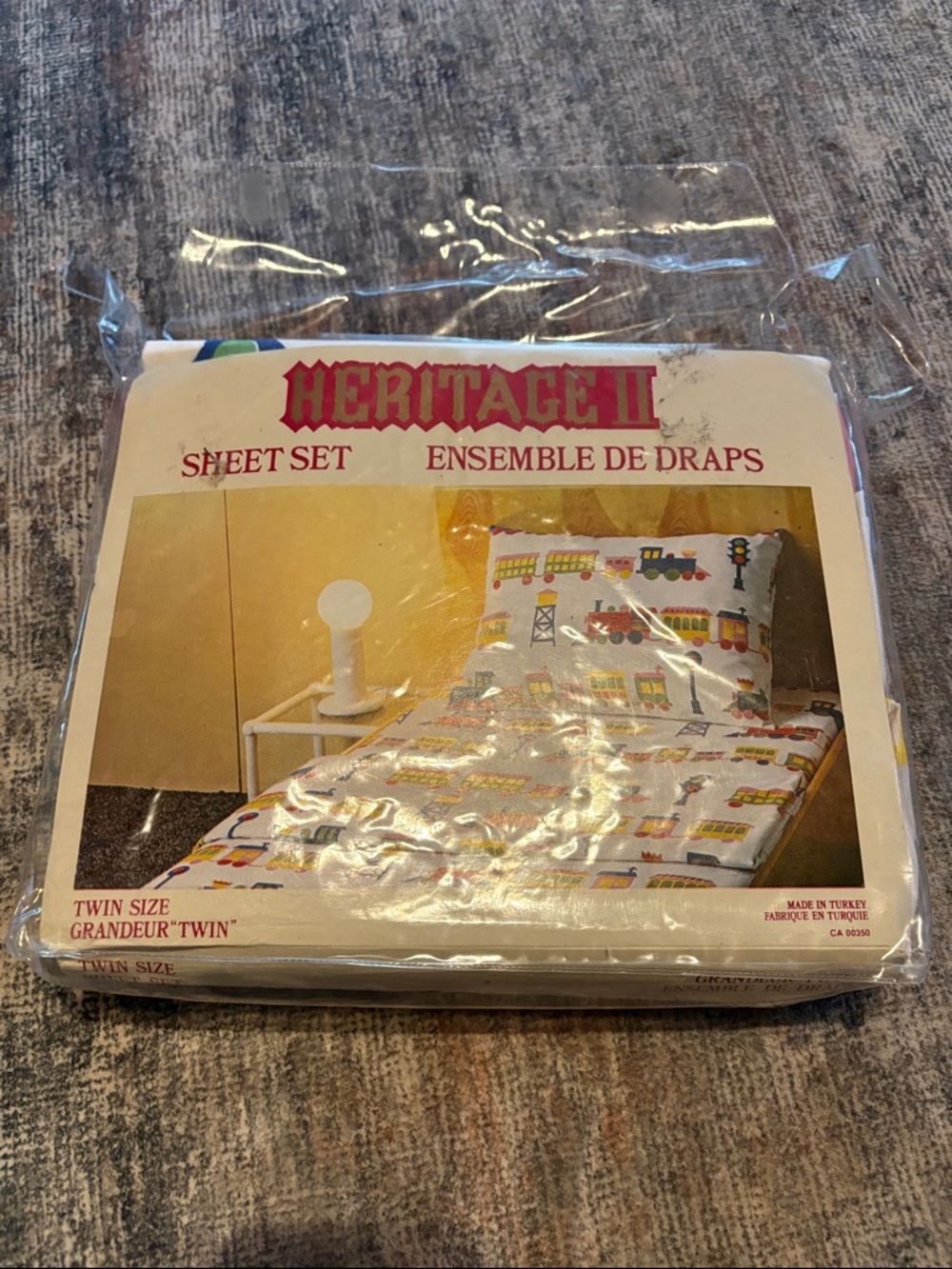 NEW Vintage Heritage II twin set Trains